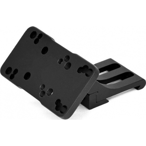 Montura Picatinny lateral WARNE Red-dot 45° para Reflex - zurdo