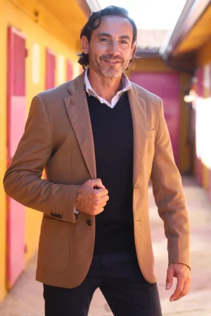 Americana punto camel RqueR