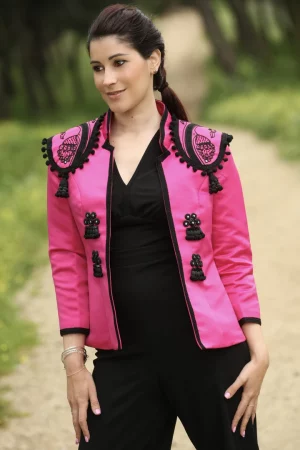 Chaqueta fucsia inspiración taurina RqueR