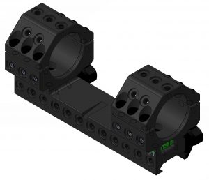 Montura APEL German Tactical Mount para Picatinny - 30mm. bajas BH15