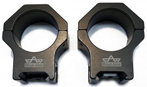 Juego de anillas APEL Blue-line para Picatinny - 30mm. BH18