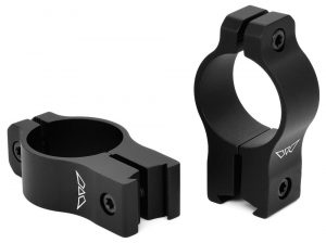 Juego de Anillas WARNE VAPOR 1" carril 11mm. [Fijas] - Altas