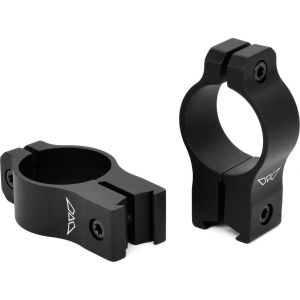 Juego de Anillas WARNE VAPOR 1" carril 11mm. [Fijas] - Altas