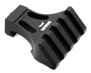 Montura Picatinny lateral WARNE 45° - negra