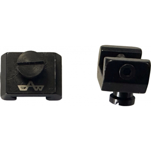 Juego de pies APEL acero 365 para Blaser / Weaver - carril clásico BH2