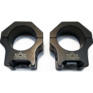 Juego de anillas APEL Blue-line para Picatinny - 30mm. BH10