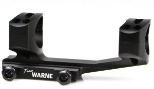 Montura WARNE Táctica X-SKEL 30mm. negra - Extra Alta