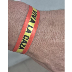 Pulseras de poliéster personalizadas