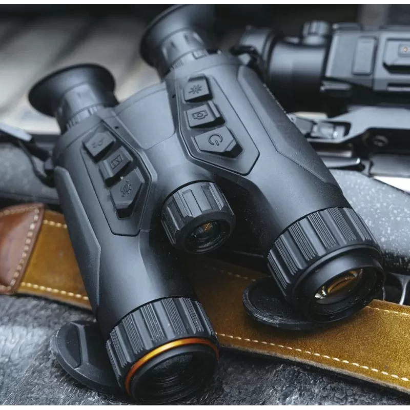 Binocular HikMicro HABROK 4K HE25LN 12 μm. 35 mk. CMOS 3840 x 2160 IR 940/300 mt. LRF 1.000 mt. - Imagen 5